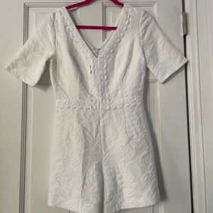 White Lily Pulitzer romper size 4